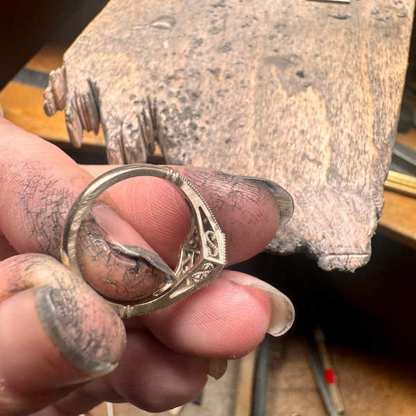 creation bague mesure